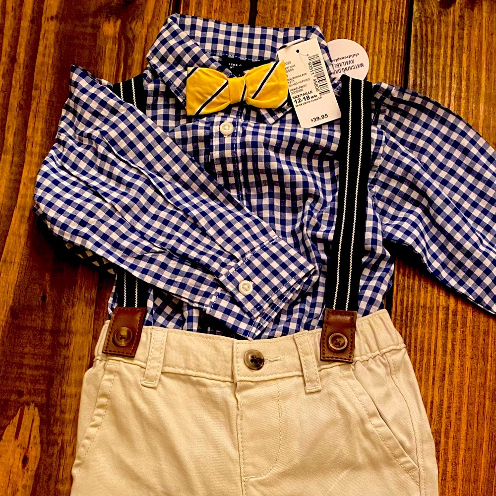Adorable boys Children's place set